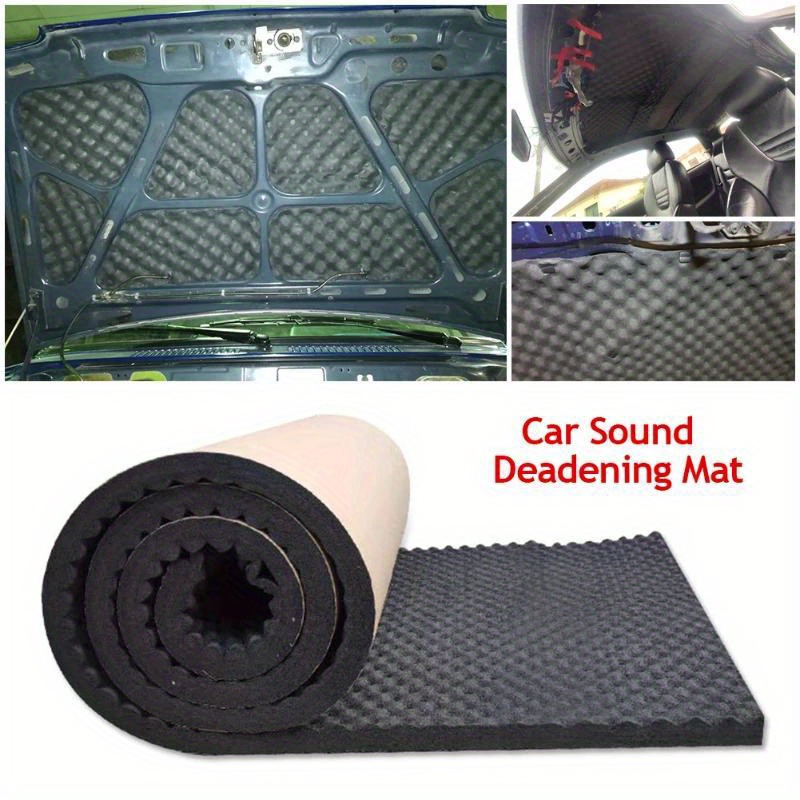 Sound Dampening Foam - 200*50*2cm Soundproofing Deadening Self-Adhesive High-Density Foam