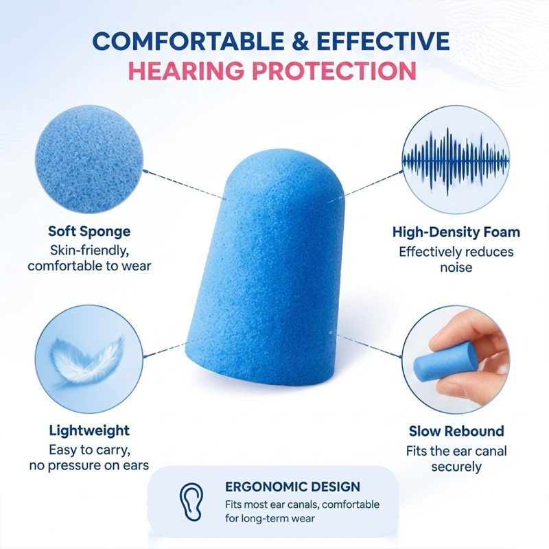 Comfortable Soft Foam Earplugs - Sound Dampening Foam avis et prix