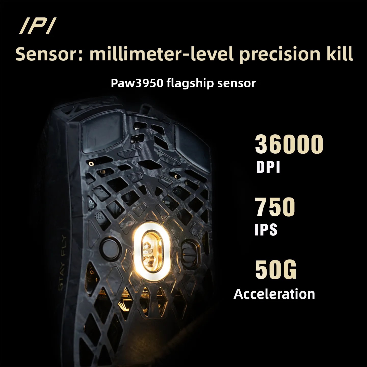 IPI STAY FLY Dual 8K PAW3950 M - Esports Pc Gaming avis et prix