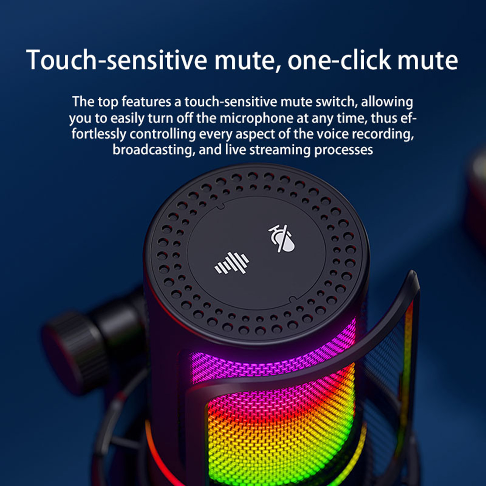 USB Condenser Dynamic Micropho - Streaming Mic Condenser avis et prix