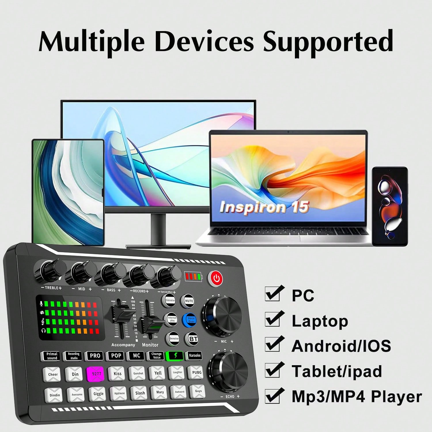 Podcast Equipment Kit With Aud - Streaming Mic Condenser avis et prix