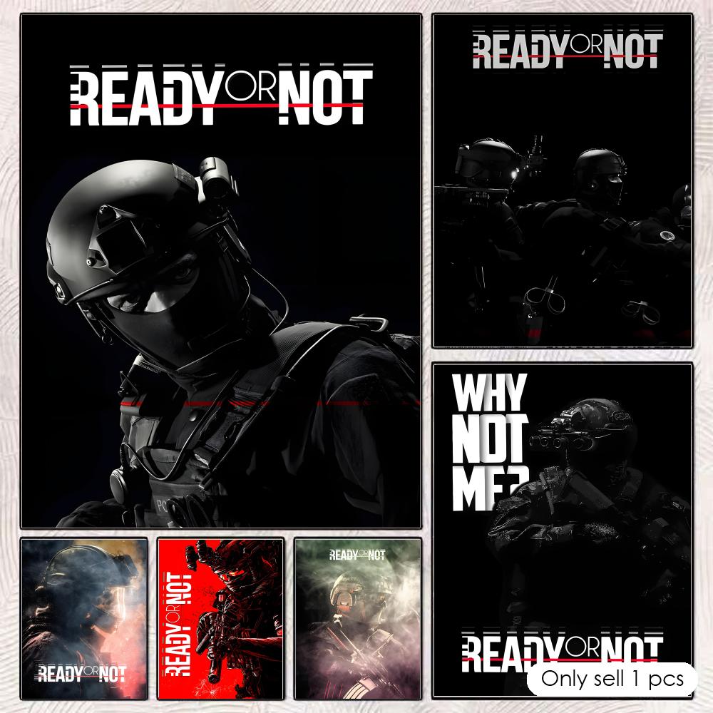 R-Ready or N-NotS Poster HD Wa - Esports And Gaming Lounge avis et prix