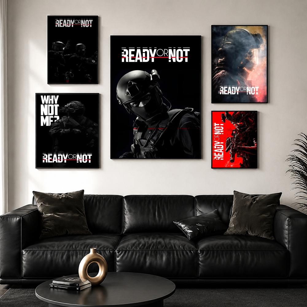 R-Ready or N-NotS Poster HD Wa - Esports And Gaming Lounge avis et prix