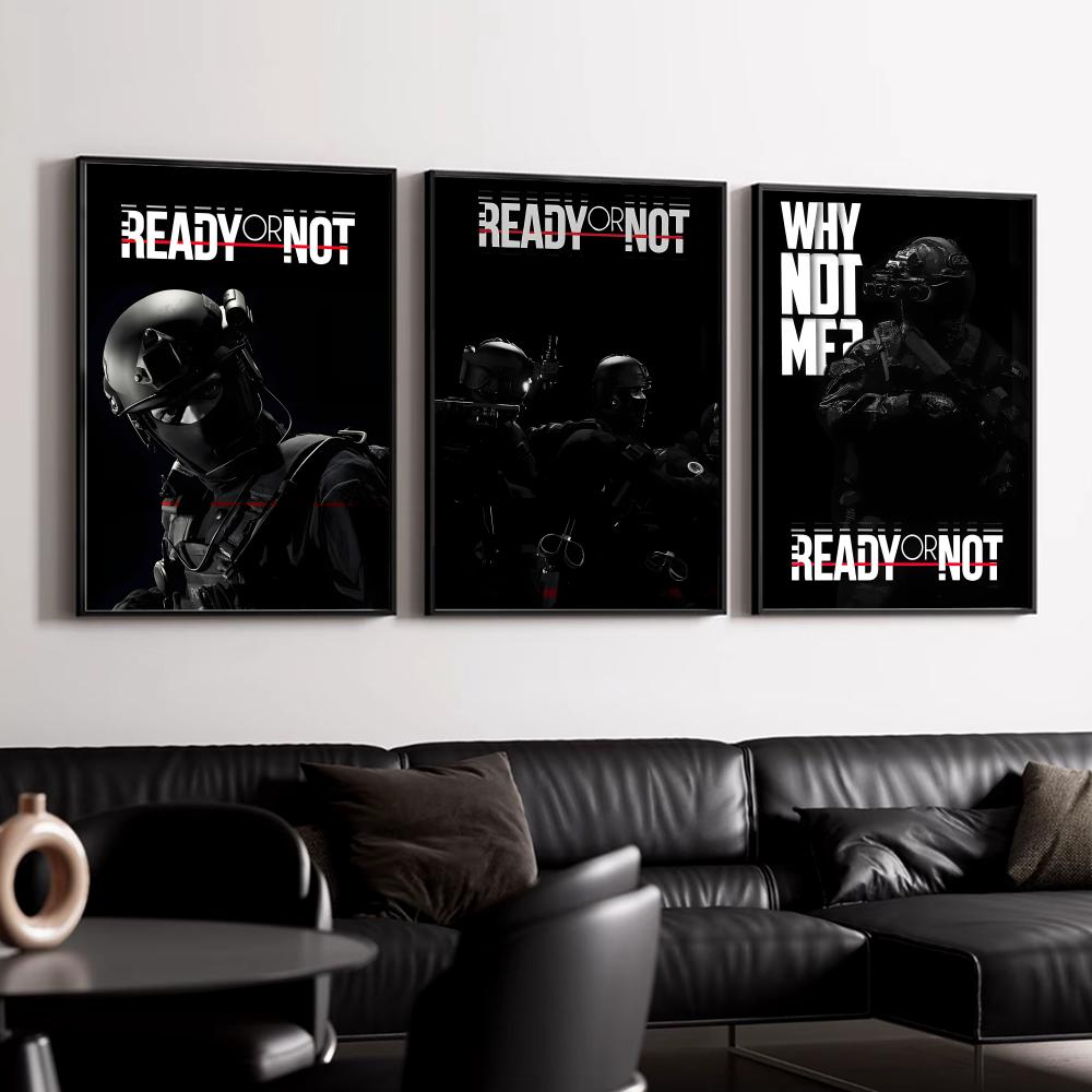 R-Ready or N-NotS Poster HD Wa - Esports And Gaming Lounge avis et prix