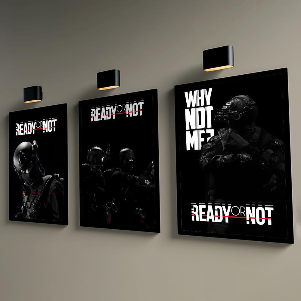R-Ready or N-NotS Poster HD Wa - Esports And Gaming Lounge avis et prix