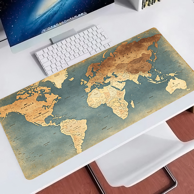 Popular Mouse Pad World Map Bi - Best Esports Gaming Keyboard avis et prix