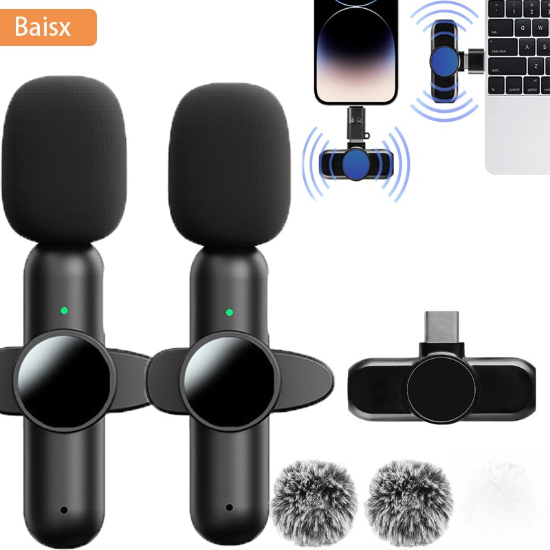 Wireless Lavalier Microphone f - Streaming Mic Condenser avis et prix