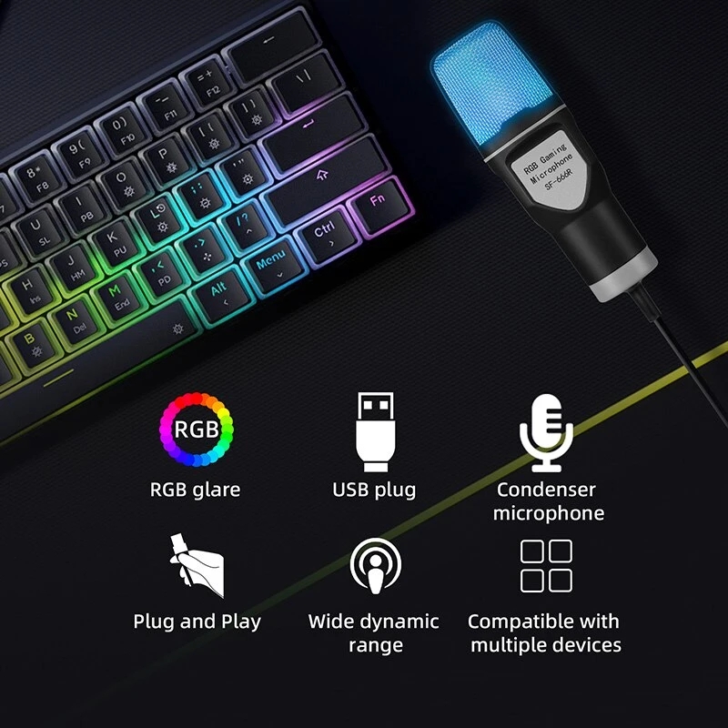 Gaming Computer Professional C - Streaming Mic Condenser avis et prix