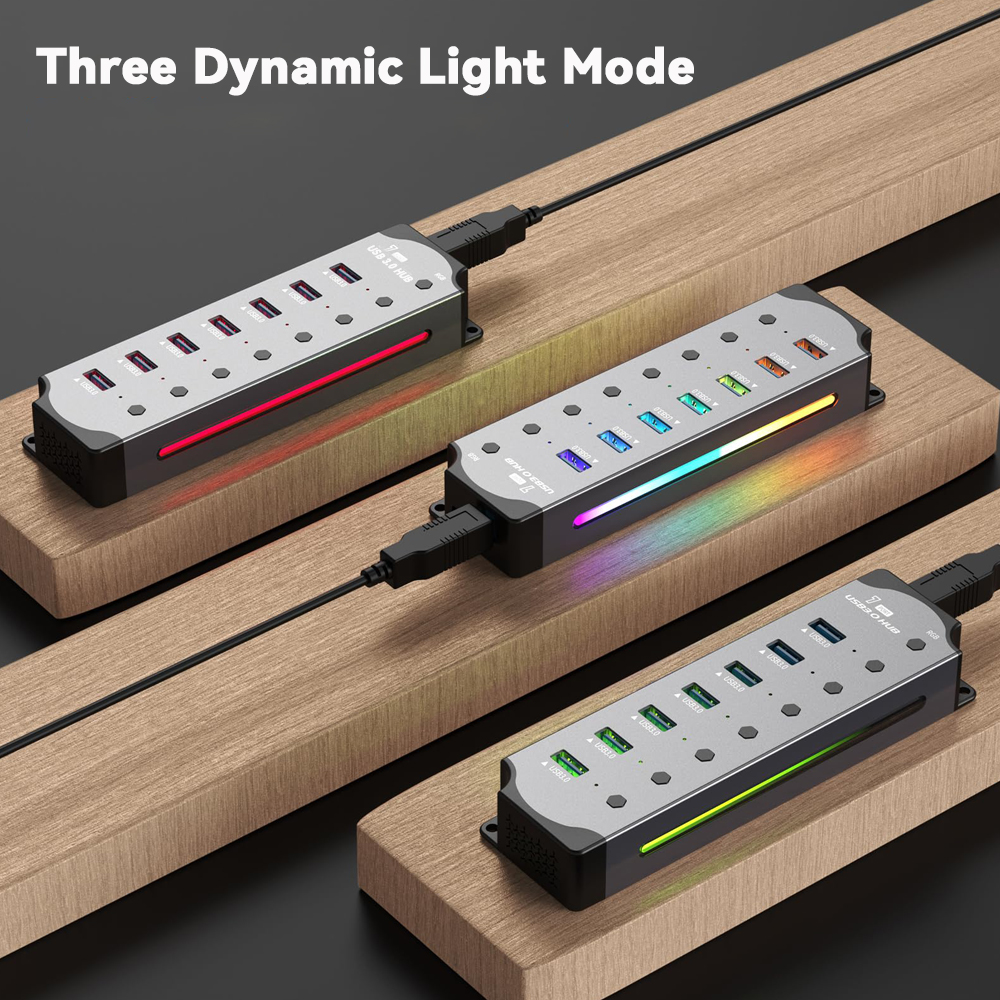 USB 3.0 Hub High Speed USB 7-i - Esports Gaming Splitter avis et prix