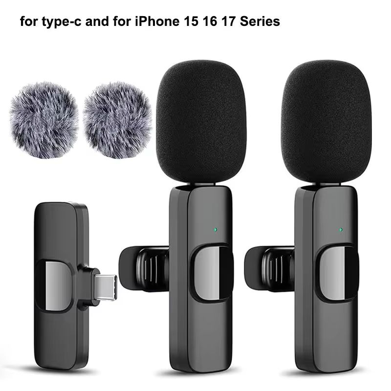 Wireless Lavalier Microphone f - Streaming Mic Condenser avis et prix