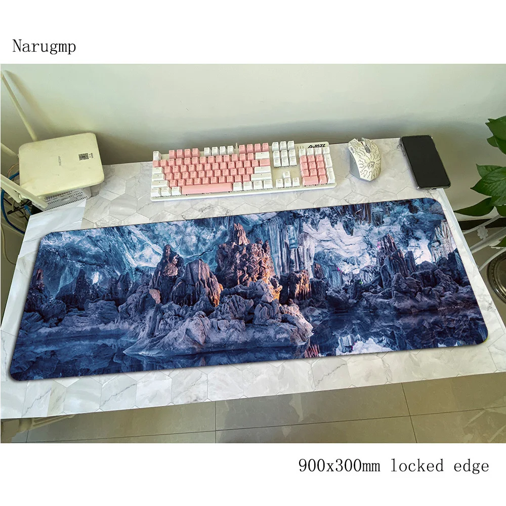 Caves mouse pad 90x30cm mousep - Best Esports Gaming Keyboard avis et prix
