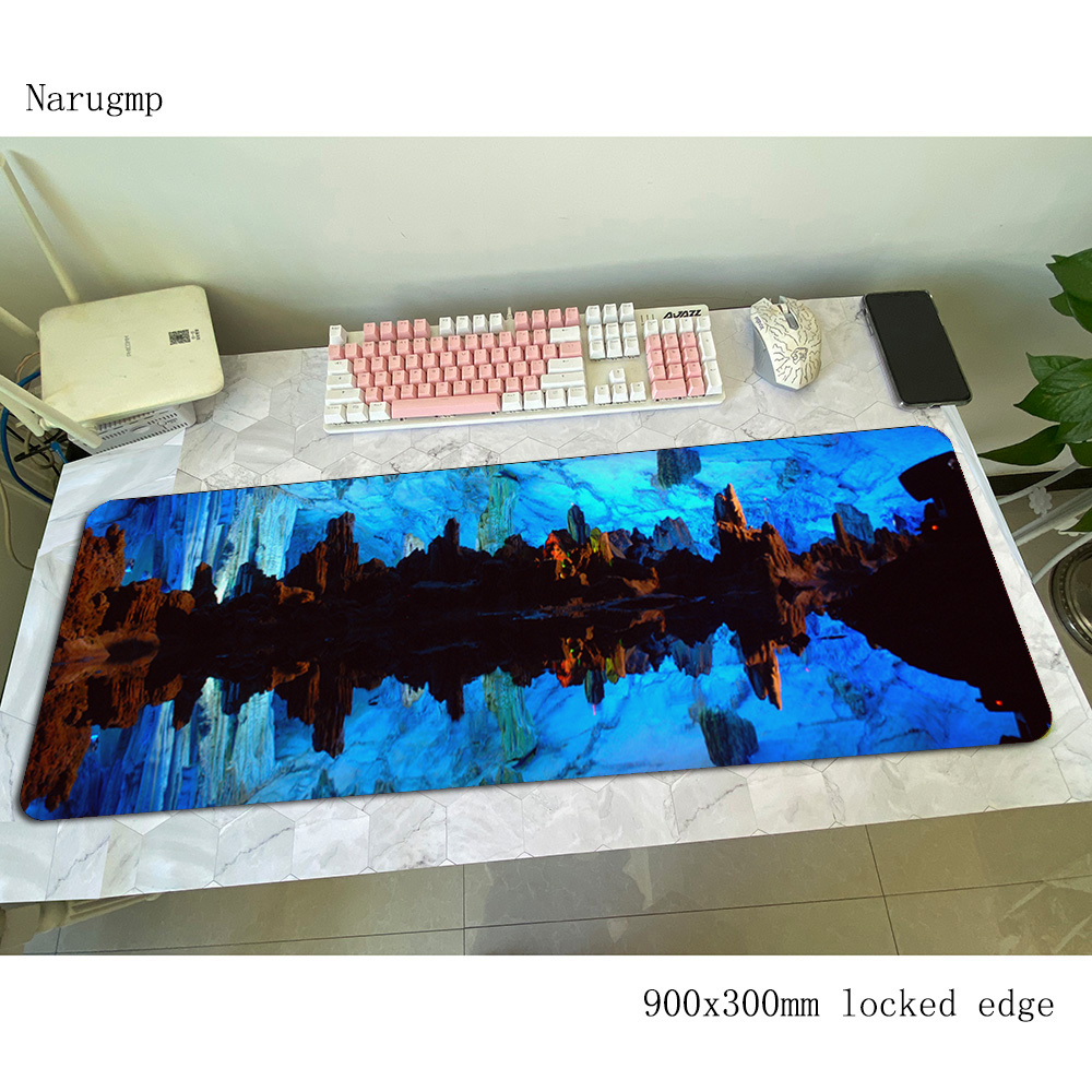 Caves mouse pad 90x30cm mousep - Best Esports Gaming Keyboard avis et prix