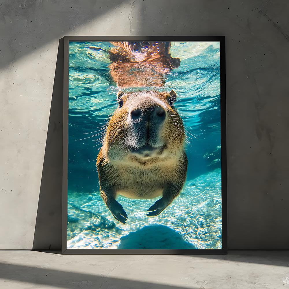 Healing Capybara Poster Art Po - Esports And Gaming Lounge avis et prix