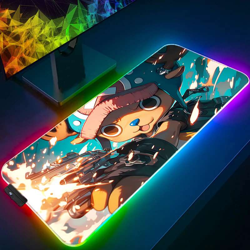 RGB Mouse Pad one piece Tony T - Esports Gaming Keyboard avis et prix