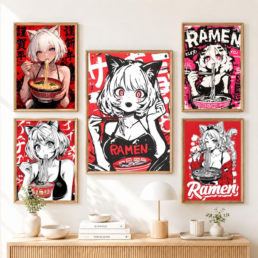 Anime Cat Girl Painting Callig - Esports And Gaming Lounge avis et prix