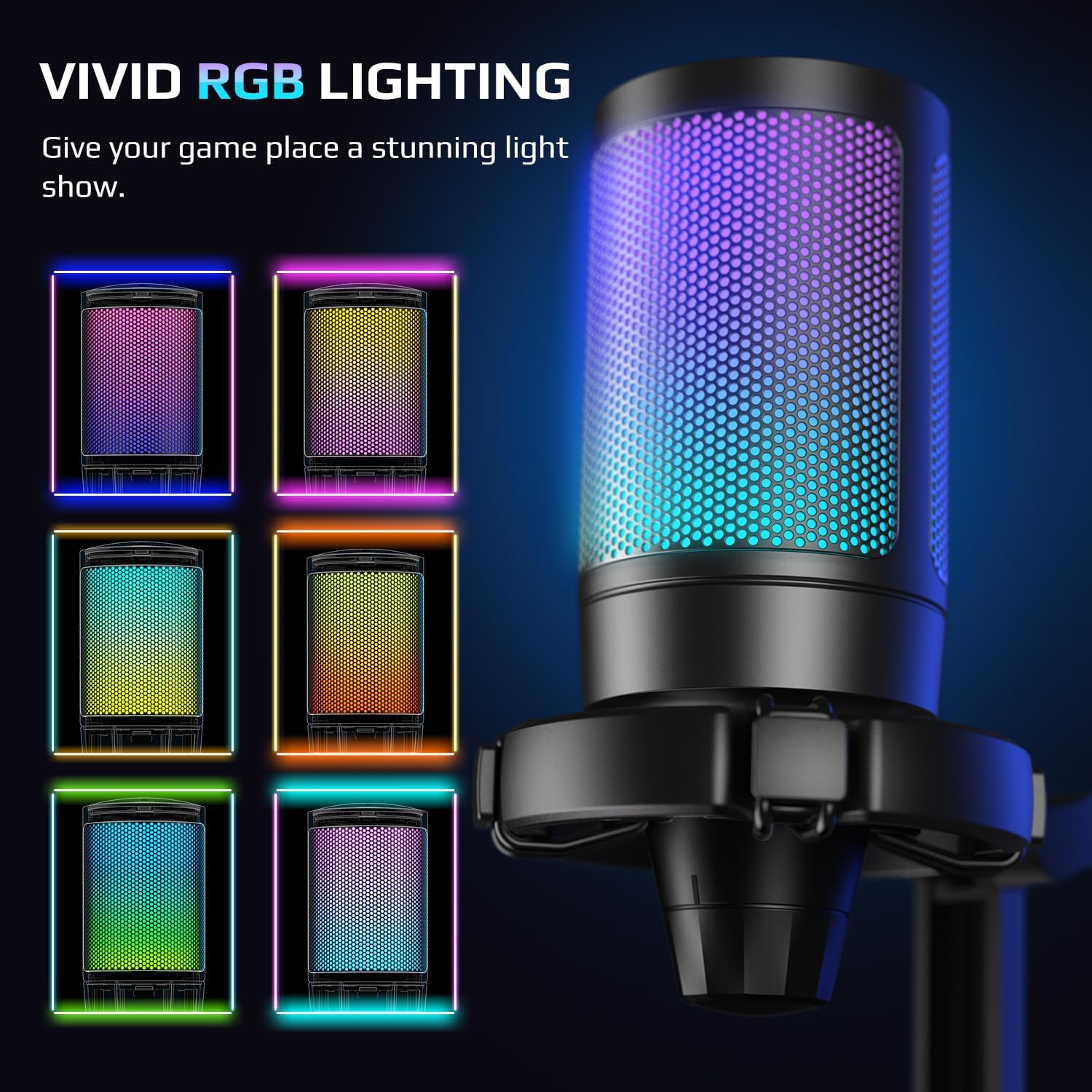 FIFINE AmpliGame Gaming Microp - Streaming Mic Condenser avis et prix