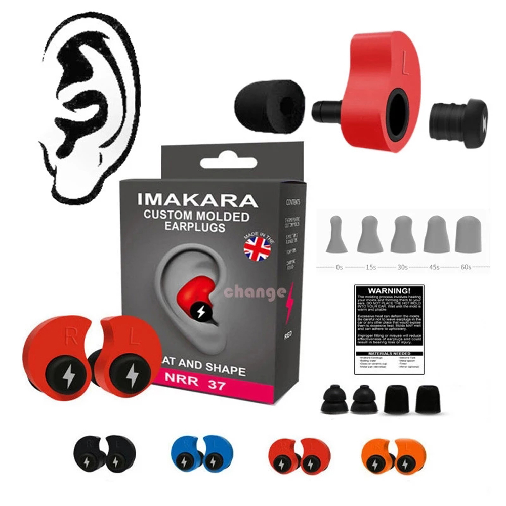 Sleep Silicone Ear Plugs Black - Sound Dampening Foam avis et prix