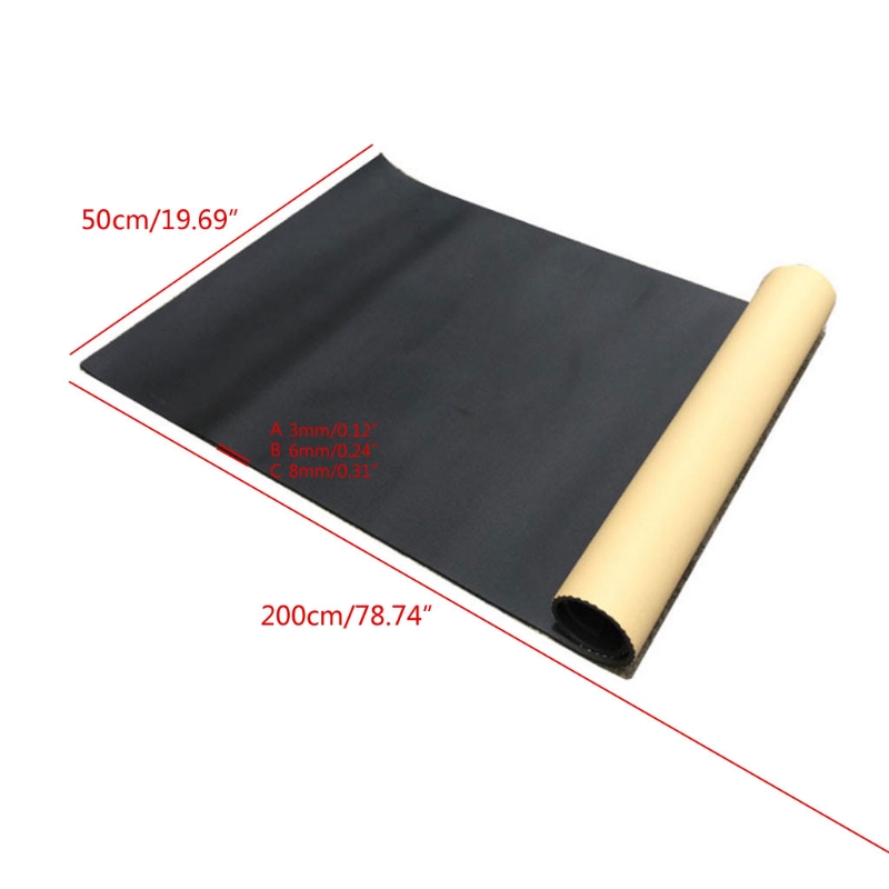 1 Roll 200cmx50cm 6mm/8mm/10mm - Sound Dampening Foam avis et prix