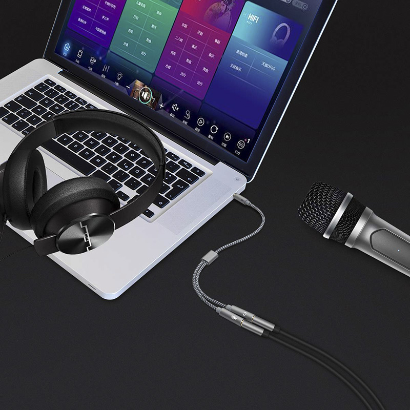 Headset Splitter 3.5mm Audio+M - Esports Gaming Splitter avis et prix