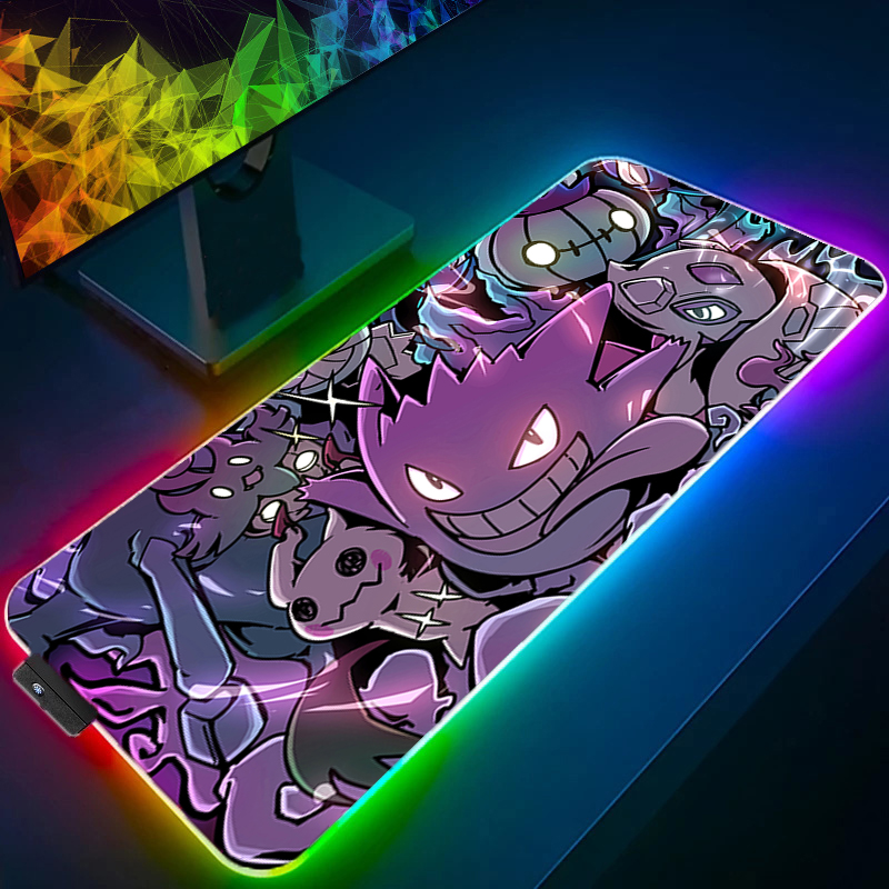 RGB Mouse Pad Pokemon Pikachu  - Esports Gaming Keyboard avis et prix