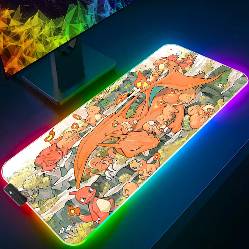 RGB Mouse Pad Pokemon Pikachu  - Esports Gaming Keyboard avis et prix