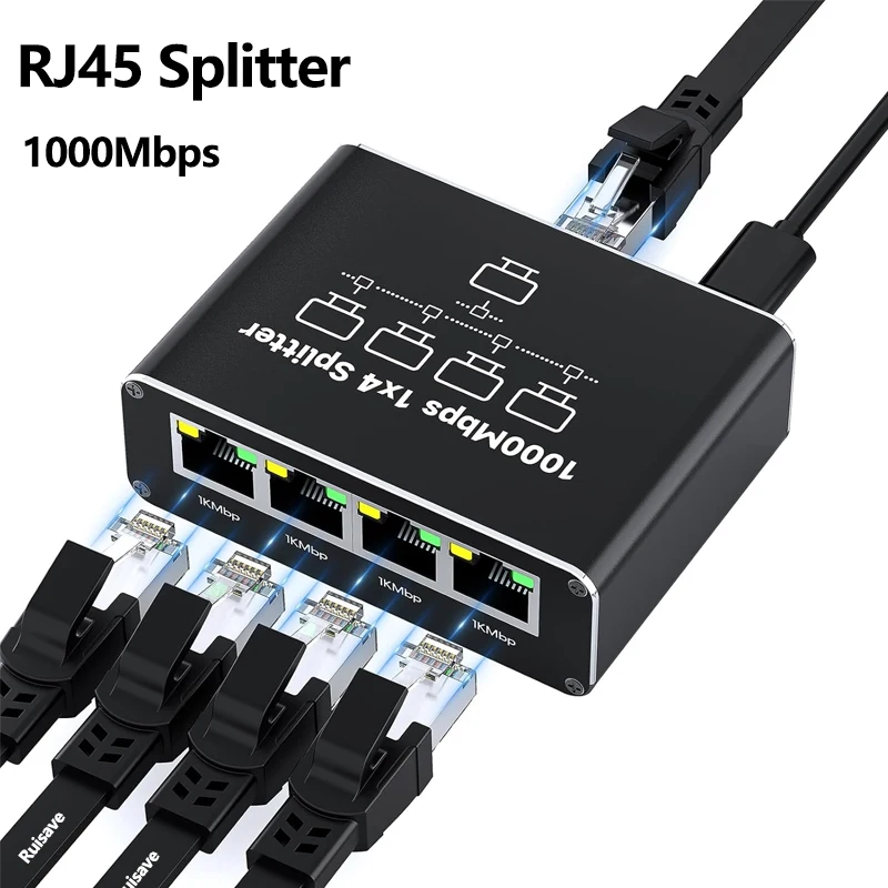 1000Mbps Gigabit RJ45 Splitter - Esports Gaming Splitter avis et prix