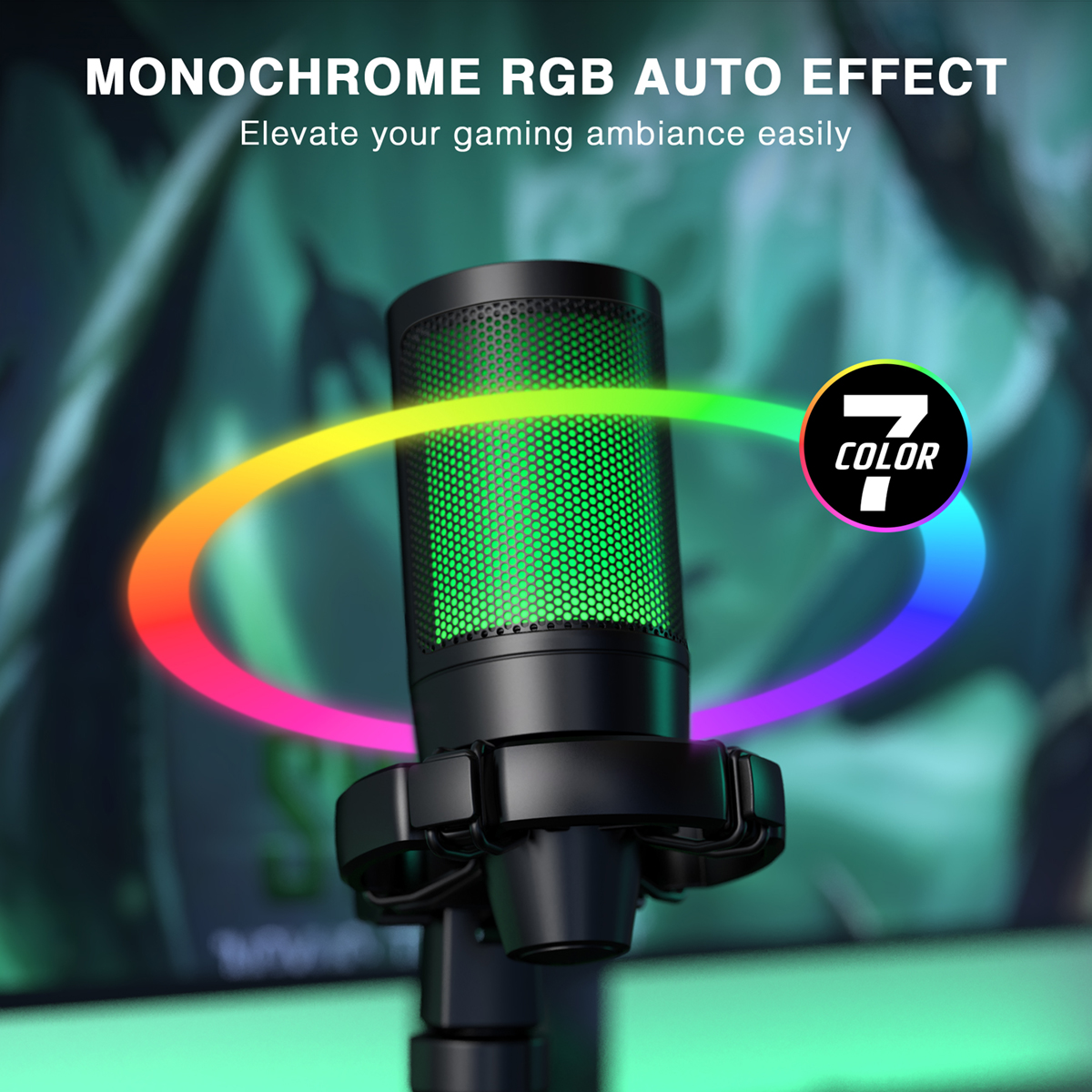 AmpliGame Gaming Microphone wi - Streaming Mic Condenser avis et prix