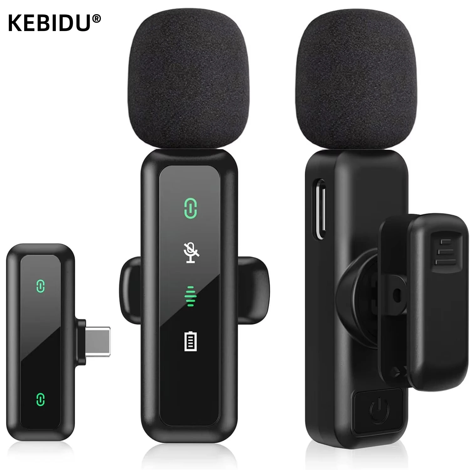 Lavalier Wireless Microphone 8 - Streaming Mic Condenser avis et prix